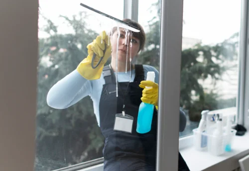 Nettoyage de vitres intérieures et extérieures aux Ageux